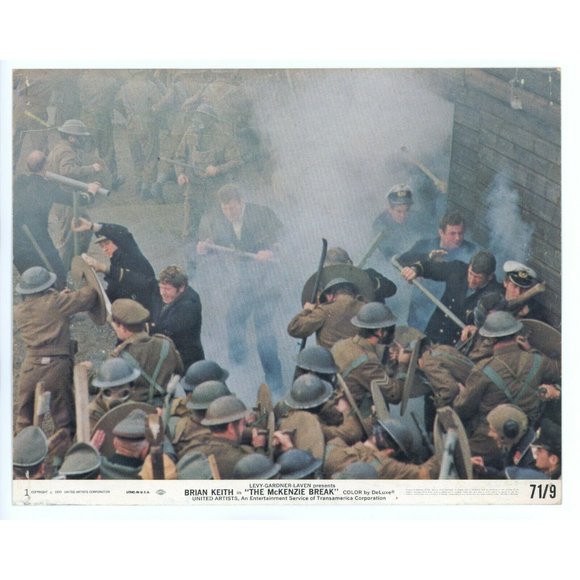 Lot 2 The Mckenzie Break‎ Movie Stills 8x10 1970 Photos War Action Brian Keith - Picture 1 of 4